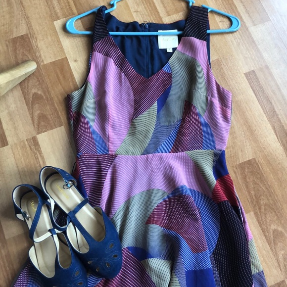 ModCloth color block dress - Picture 3 of 5